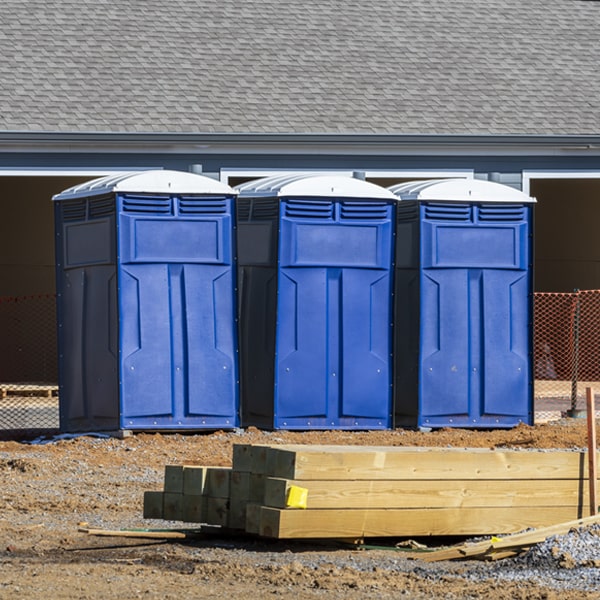 can i customize the exterior of the portable restrooms with my event logo or branding in Rapid River MI